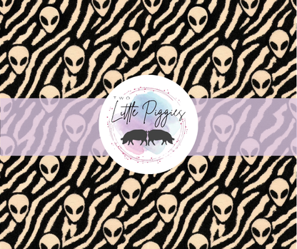 Printed Vinyl - Tiger Stripe Alien