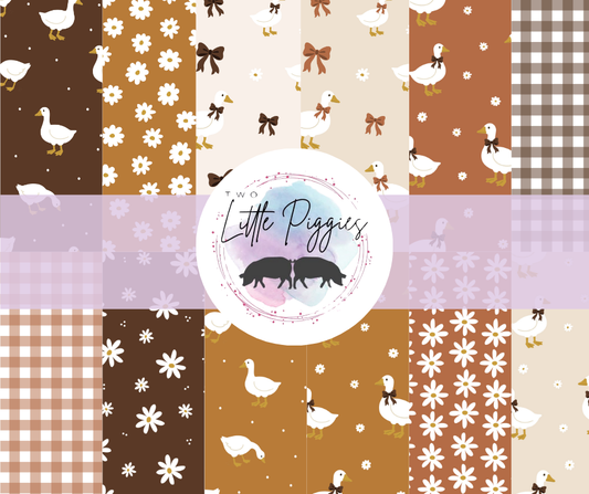 Printed Vinyl - Silly Goose - Fall