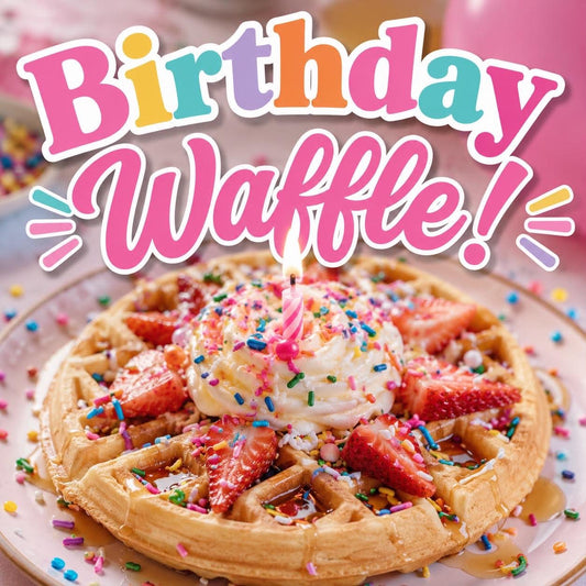 Birthday Waffle