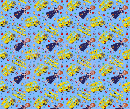 Printed Vinyl - 90's - Magic Schoolbus