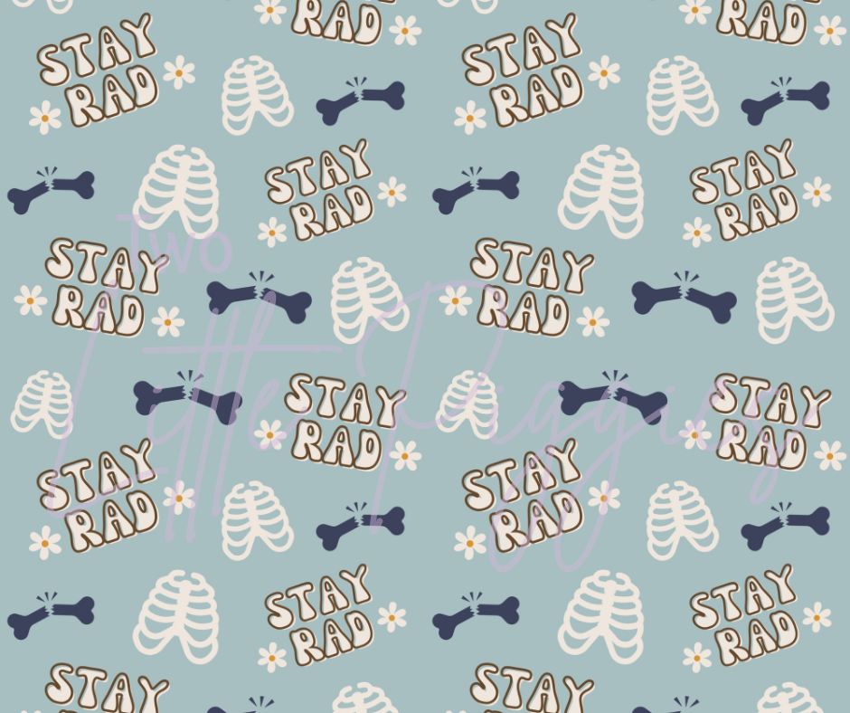 Printed Vinyl - Stay Rad