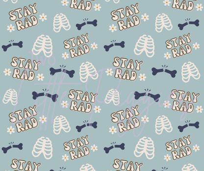 Printed Vinyl - Stay Rad