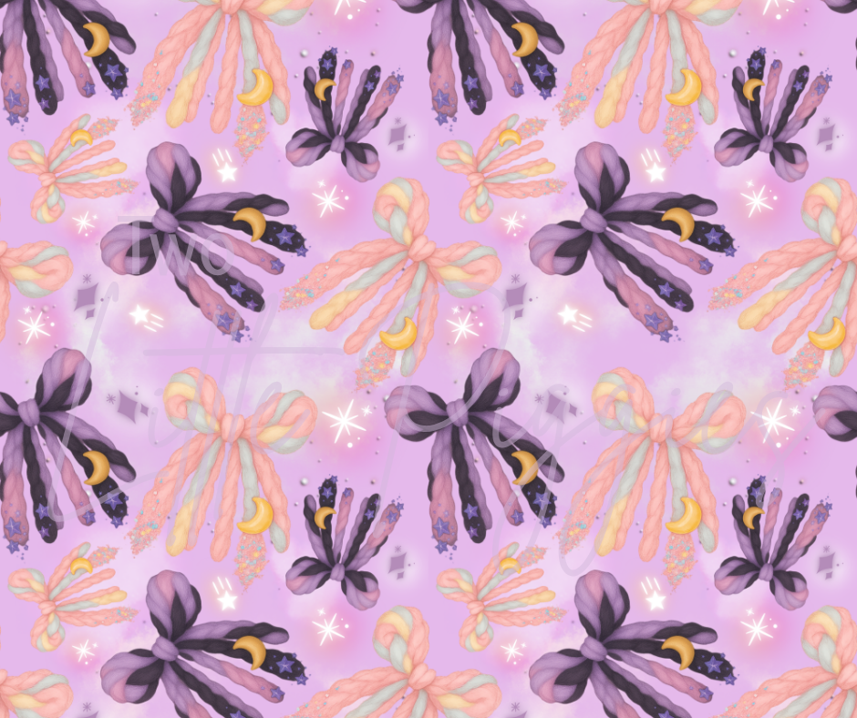 Printed Vinyl - Yarn Bows
