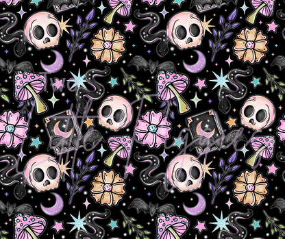 Printed Vinyl - Colorful Witch