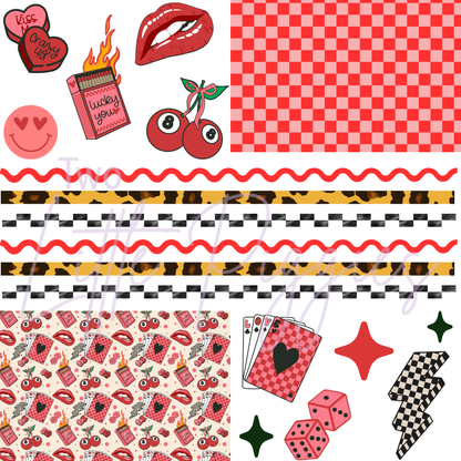 Printed Vinyl - Element Sheet - Lucky You