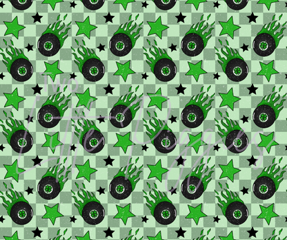 Printed Vinyl - Lucky 8