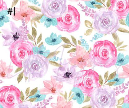 Printed Vinyl - Blissful Floral