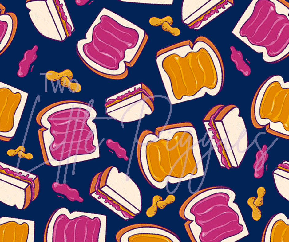 Printed Vinyl - PB & J