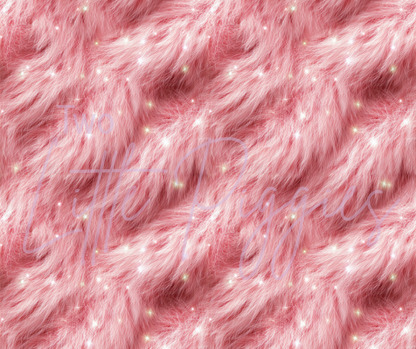 Printed Vinyl - Pink Fur