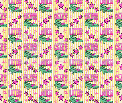 Printed Vinyl - Later Gator