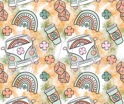 Printed Vinyl - St. Patrick's - Groovy