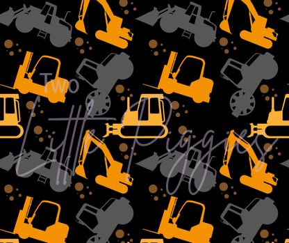 Printed Vinyl - Excavator