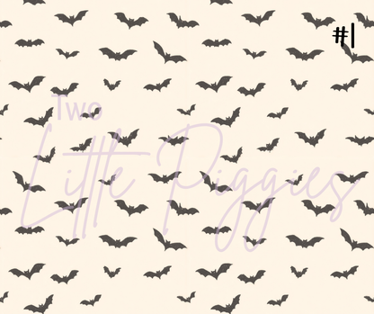 Printed Vinyl - Pastel Halloween Doodle