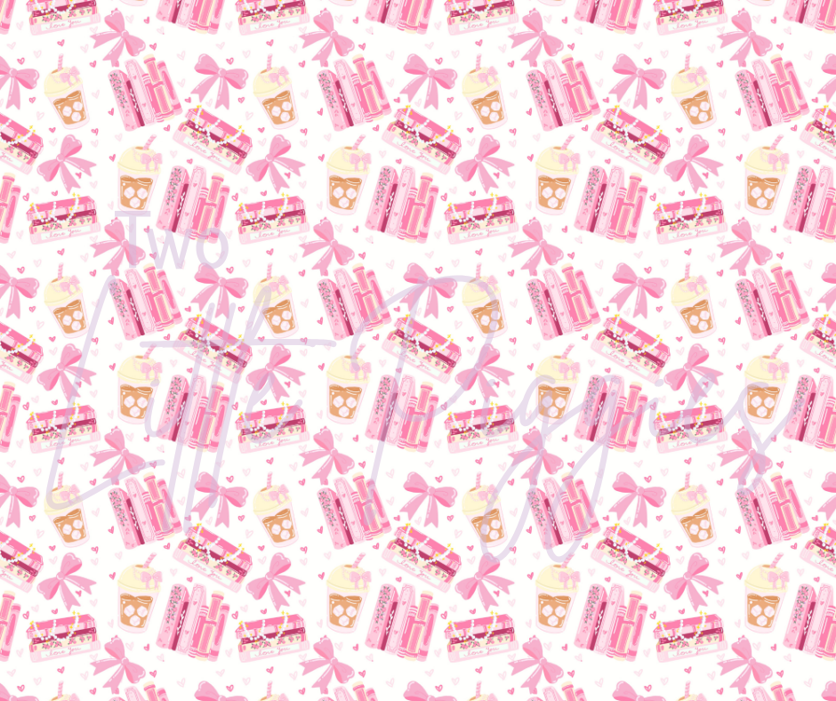 Printed Vinyl - Girly Reader