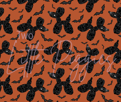 Printed Vinyl - Halloween Balloon Dogs