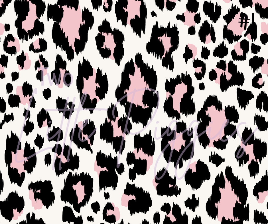 Printed Vinyl - Pretty Leopard