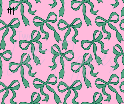 Printed Vinyl - St. Patrick's - Salmon and Green