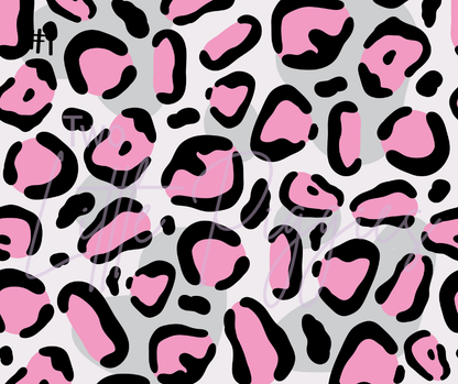 Printed Vinyl - Leopard Rainbow