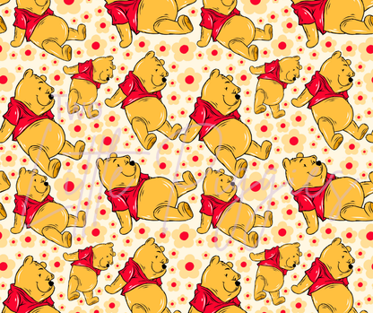 Printed Vinyl - Characters - Pooh