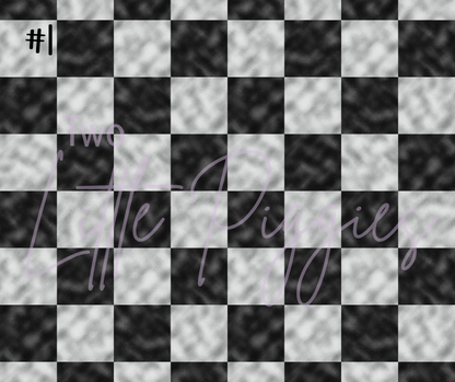 Printed Vinyl - Checkered Punk