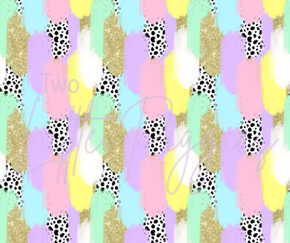 Printed Vinyl - Brushstroke - Easter