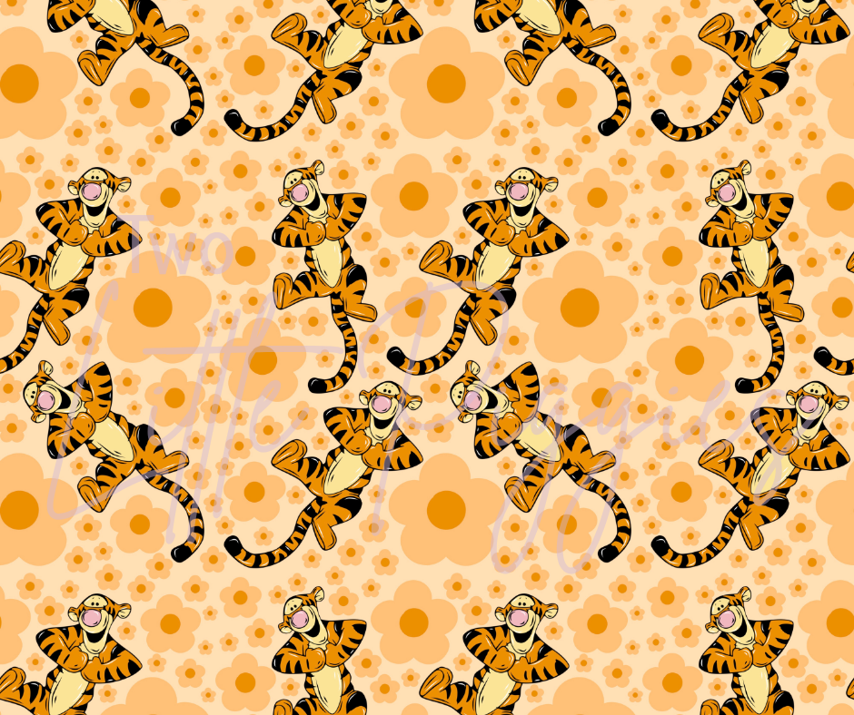 Printed Vinyl - Characters - Tigger