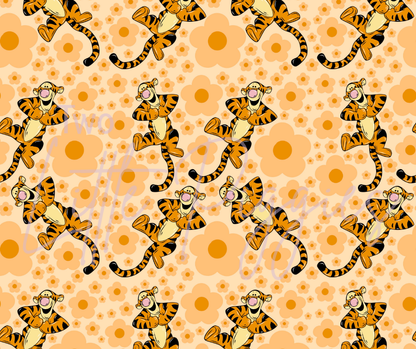 Printed Vinyl - Characters - Tigger