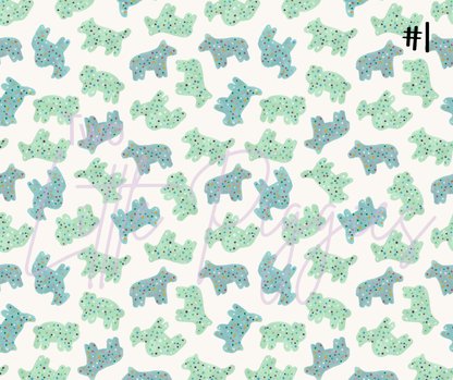 Printed Vinyl - Animal Cookie