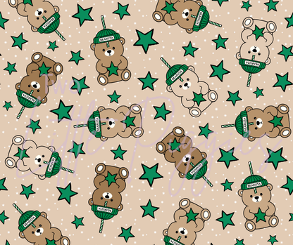 Printed Vinyl - Starbucks Bearista