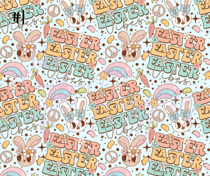 Printed Vinyl - Groovy Easter
