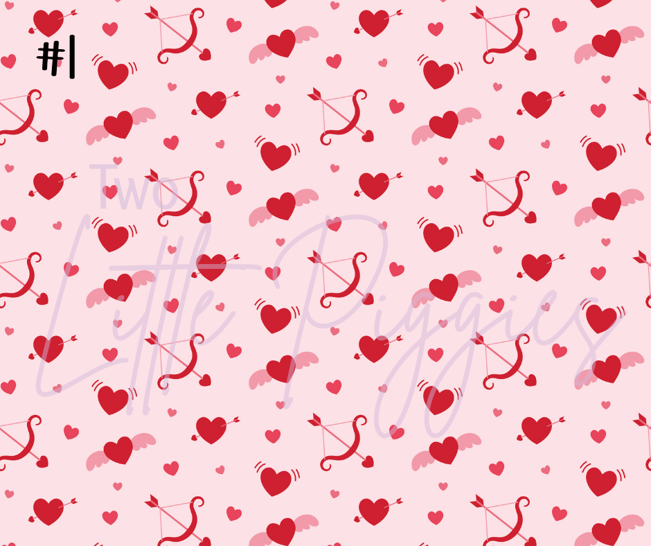 Printed Vinyl - Valentine - Love Letters