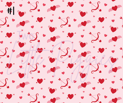 Printed Vinyl - Valentine - Love Letters