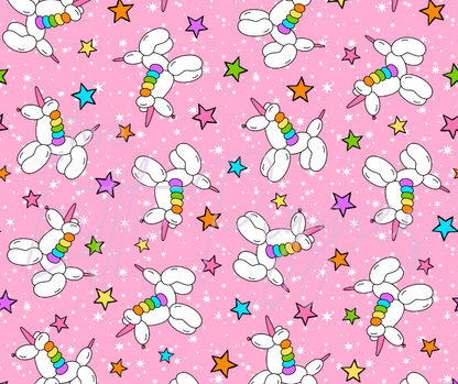 Printed Vinyl - Unicorn Balloon Dog