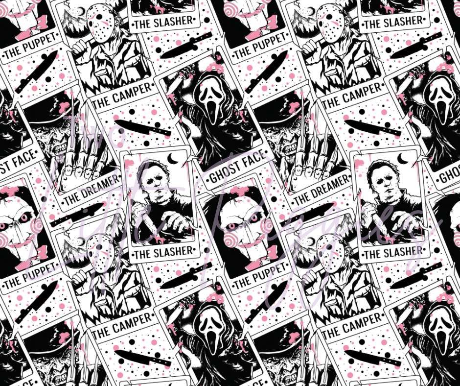 Printed Vinyl - Horror Tarot