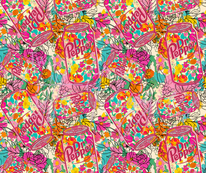 Printed Vinyl - DP Floral