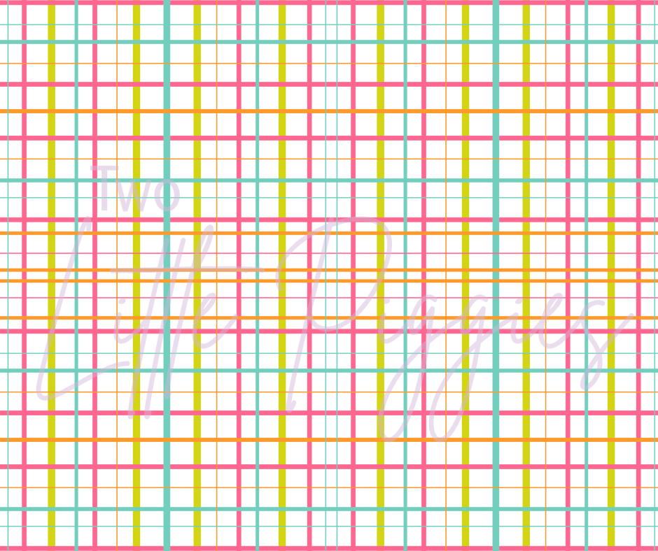 Printed Vinyl - School Plaid