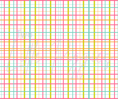 Printed Vinyl - School Plaid