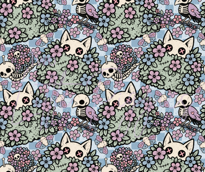 Printed Vinyl - Spooky Kitty