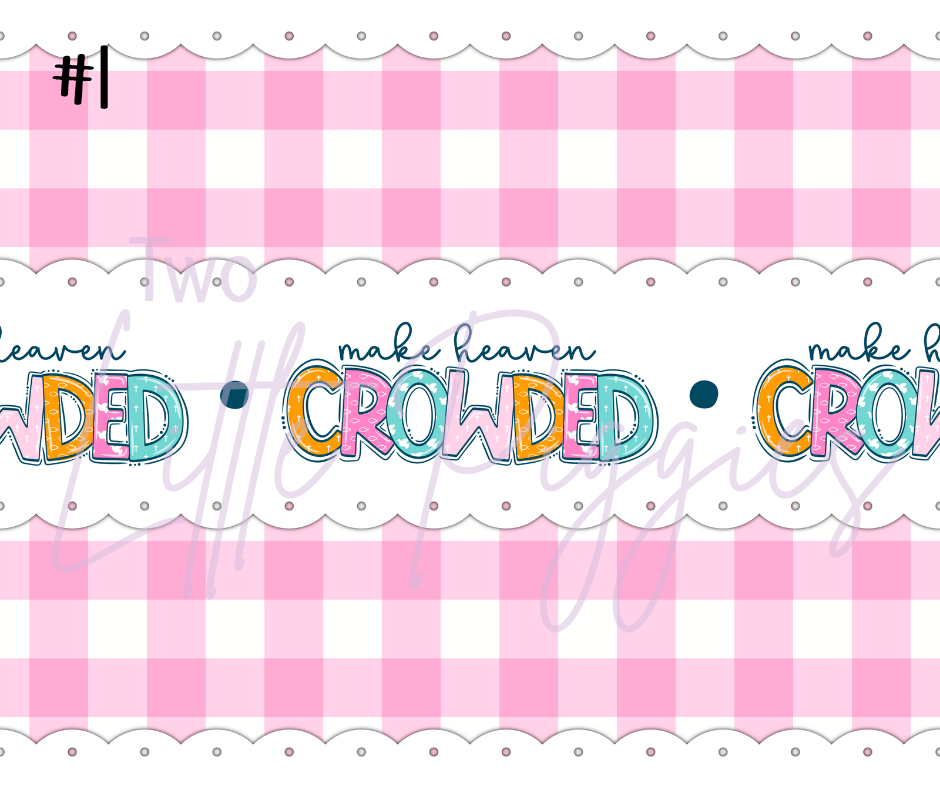 Printed Vinyl - Make Heaven Crowded