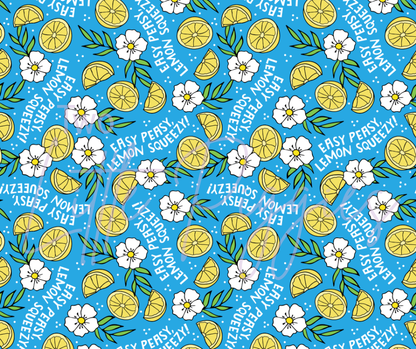 Printed Vinyl - Easy Peasy Lemon Squeezy