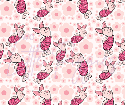 Printed Vinyl - Characters - Piglet