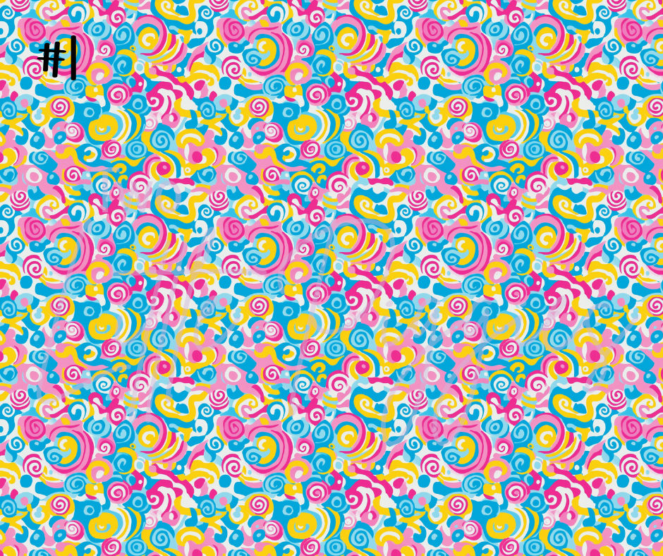 Printed Vinyl - Candy Camo