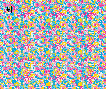 Printed Vinyl - Candy Camo