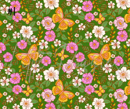 Printed Vinyl - Summer Love Floral