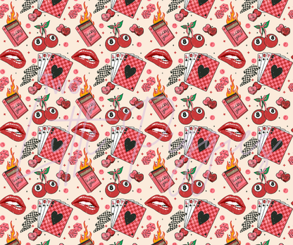 Printed Vinyl - Valentine - Lucky You