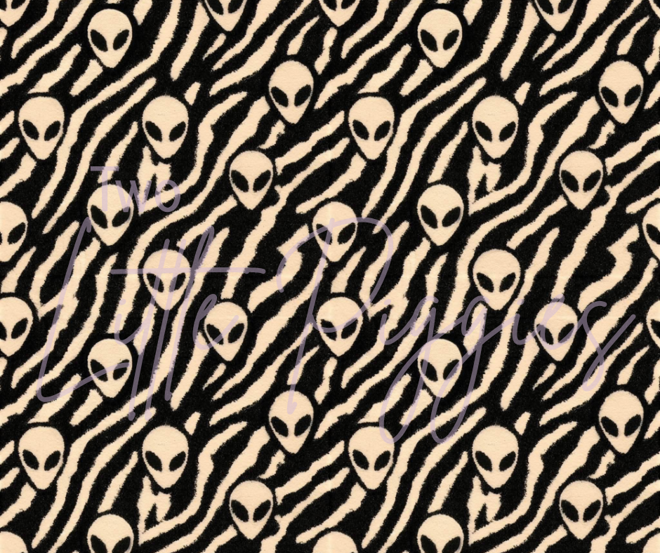 Printed Vinyl - Tiger Stripe Alien