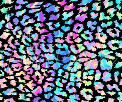 Printed Vinyl - Watercolor Leopard