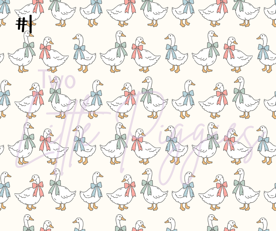 Printed Vinyl - Funny Goose