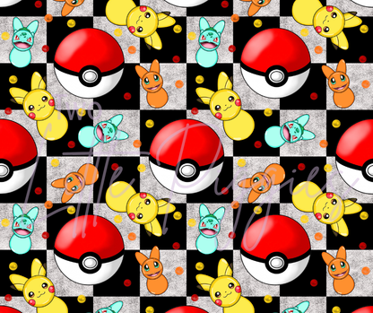 Printed Vinyl - Pokeman