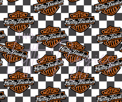 Printed Vinyl - Harley Davidson